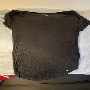 Size Medium Black Hollister Tee